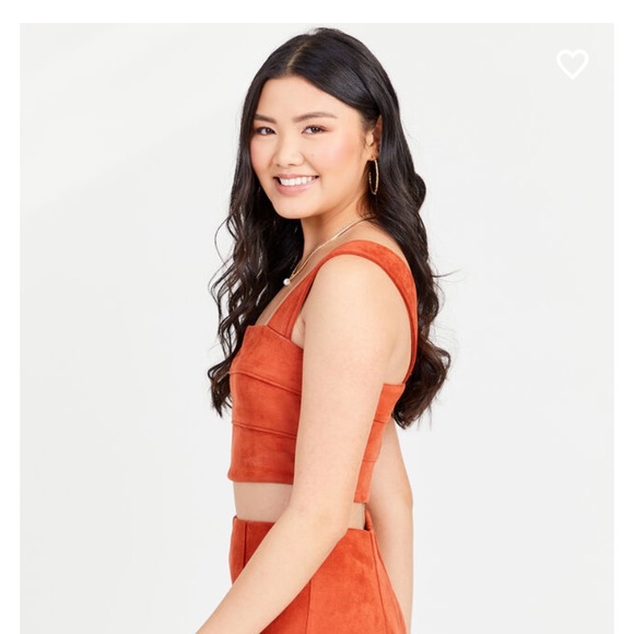 NWT Mia Faux Suede Top from Altar’d State - Picture 4 of 10